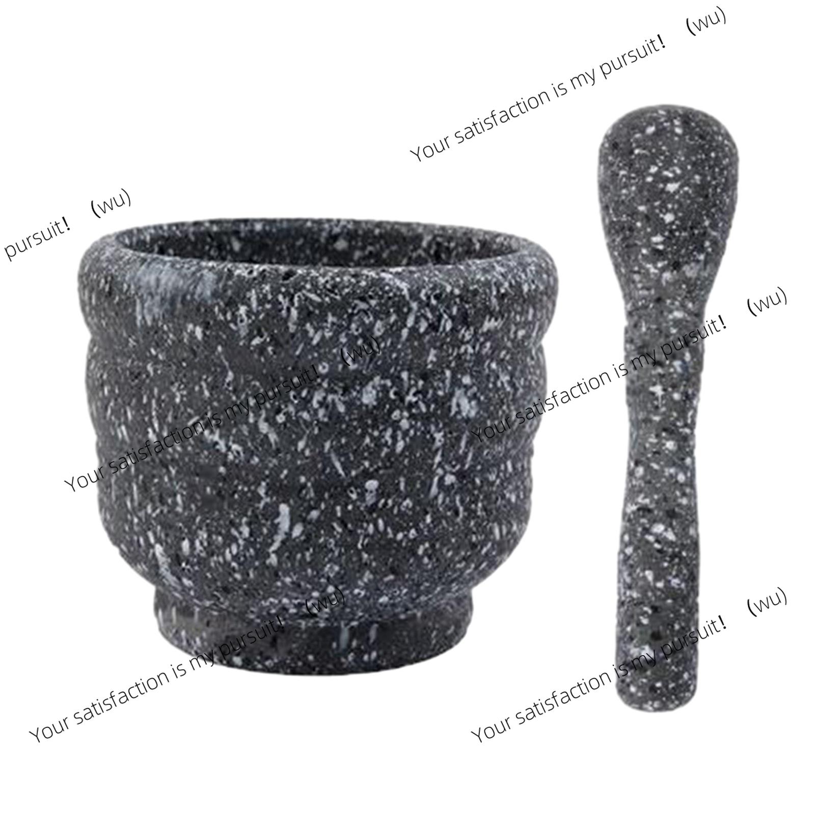 Mortar Pestle Granite - 스파이스 핫소스 생강 견과류용 절구기, 재사용