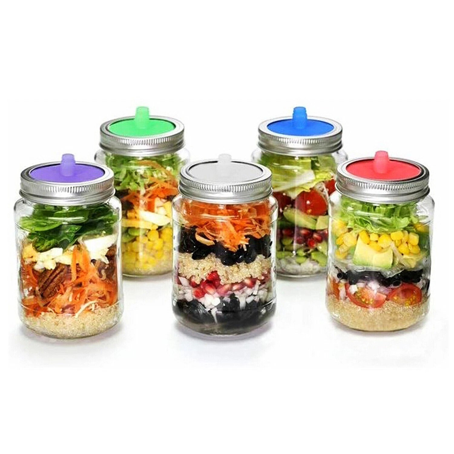 실리콘 발효 뚜껑 5개, 물 없는 에어락, 곰팡이 방지 - Fermentation Crock 리뷰 및 가격