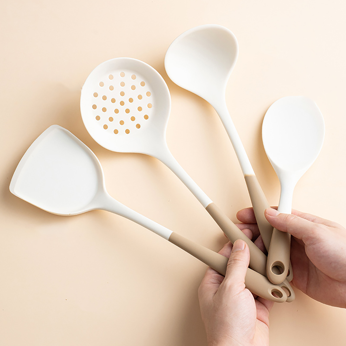 실리콘 주방 용품 세트, 냄비 삽, 누수 스푼, 수프  - Home Cooking Supplies 리뷰 및 가격