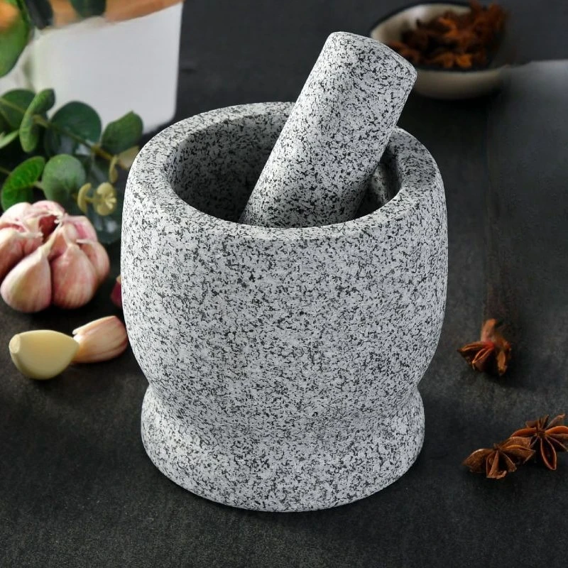 가정용 상업용 화강암 마늘 으깨기 기구, 구식 돌 절구 - Mortar Pestle Granite 리뷰 및 가격