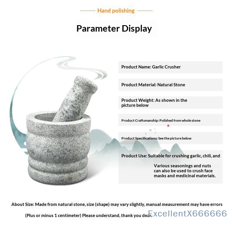 천연 화강암 절구와 막대 세트, 가정용 주방 바에서 향 - Mortar Pestle Granite 리뷰 및 가격